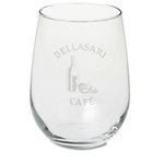 Stemless White Wine Glass - 17 oz.