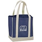 Two Tone Shopper Tote