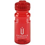 Recreation Sport Bottle - 20 oz. - Flip Lid - Translucent
