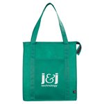 Zippered Grocery Tote - 15 x 13 - Closeout
