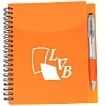 Sorbet Pocket Notebook with Curvy Stylus Pen