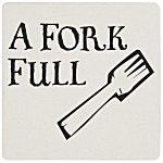 Pulpboard Coaster - 3-1/2" - Square