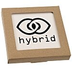 Absorbent Stone Coaster Duo - Square