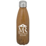 Rockit Claw Stainless Water Bottle - 17 oz. - Wood Grain