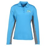 FILA Newport Performance Long Sleeve Polo - Ladies'