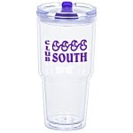 Clearly Acrylic Travel Tumbler - 24 oz.