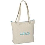 Chroma Zip 10 oz. Cotton Tote - 13" x 15"