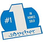 High-Density Pulpboard Coaster - Number 1 - Colour
