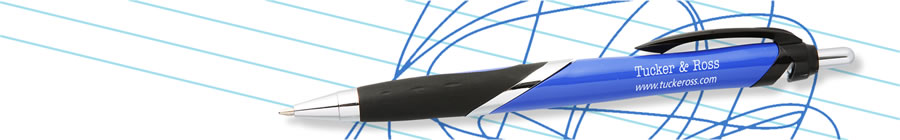 Blue Writing Ink Pens