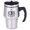View Image 1 of 3 of Travel Stainless Steel Mug - 14 oz.