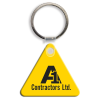 View Image 1 of 1 of Triangle Soft Keychain - Opaque