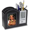 View Image 1 of 1 of Frame/Clock/Desk Organizer