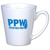 View Image 1 of 1 of Cafe Mug - White - 12 oz.