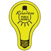 View Image 1 of 1 of Flat Flexible Magnet - Light Bulb
