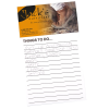 View Image 1 of 1 of Bic Business Card Magnet with Notepad