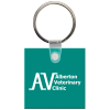 View Image 1 of 1 of Small Square Soft Keychain - Opaque