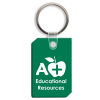 View Image 1 of 1 of Dimensional Rectangle Soft Keychain - Opaque