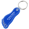 View Image 1 of 1 of Foot Soft Keychain - Opaque
