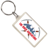 View the Crystal Acrylic Keychain - Rectangle