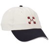 View Image 1 of 3 of Brushed Cotton Twill Sandwich Cap - Two Tone