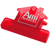 View Image 1 of 1 of Keep-it Clip - House - Translucent