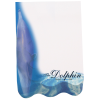 View Image 1 of 2 of Beveled Sticky Notepad - Straight Wave Shape