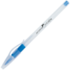 View Image 1 of 1 of Comfort Stick Pen - Frost White- Closeout