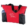 View Image 1 of 4 of Double Pocket Zippered Tote