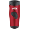 View Image 1 of 3 of Stainless Thumbprint Tumbler - 16 oz. - Closeout