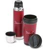 View Image 1 of 2 of Classy Flask and Tumbler Set