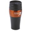 View Image 1 of 3 of Rib-Grip Stainless Tumbler - 16 oz.