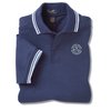 View Image 1 of 1 of Stripe Collar Trim Pique Polo - Men's