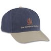 View Image 1 of 3 of Semi-Low Fit Brushed Herringbone Cap - Closeout