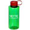 View Image 1 of 3 of Mountain Bottle with Tethered Lid - 36 oz.