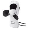 View Image 1 of 1 of Turbo Mini Fan / Flashlight - Opaque