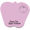 View Image 1 of 2 of Post-it® Custom Notes - Apple - 50 Sheet