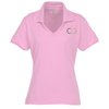 View Image 1 of 1 of Jerzees Spotshield Johnny Collar Shirt - Ladies'