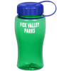 View Image 1 of 4 of Poly-Pure Lite Bottle with Tethered Lid - 18 oz.