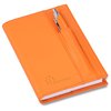 View Image 1 of 3 of Colourplay Ovation Pen Pocket Leather Journal Set