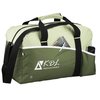 View Image 1 of 4 of Two-Tone Duffel Bag - Recycled