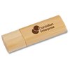 View Image 1 of 2 of Bamboo USB Drive - 2GB