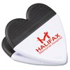 View Image 1 of 1 of Gator Clip - Heart Shape - Opaque