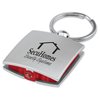 View Image 1 of 3 of Square Light Key Tag