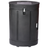 View Image 1 of 1 of Oval Display Hard Case with Wheels