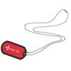 View Image 1 of 2 of Dog Tag with Rubber Edging