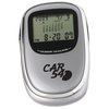 View Image 1 of 2 of Push-n-Slide Travel Alarm Calculator - Silver