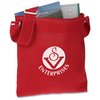 View Image 1 of 1 of Contrast Stitch Sling Tote - Colours