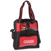 View Image 1 of 2 of Striped Handle Backpack Tote - Closeout