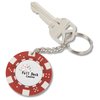 View Image 1 of 2 of Poker Chip Keychain