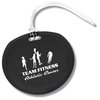 View Image 1 of 2 of Traveler Round Luggage Tag - Recycled